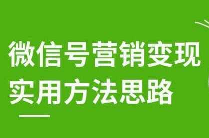 徐悦佳《微信号营销变现实用方法思路》朋友圈刷屏裂变方法-全网VIP网赚项目资源网_会员赚钱大全_中创网_福缘网_冒泡网