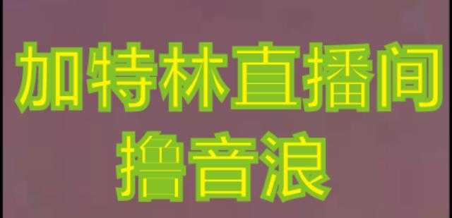 图片[1]-抖音加特林直播间搭建技术，抖音0粉开播，暴力撸音浪，2023新口子，每天800+【素材+详细教程】-全网VIP网赚项目资源网_会员赚钱大全_中创网_福缘网_冒泡网